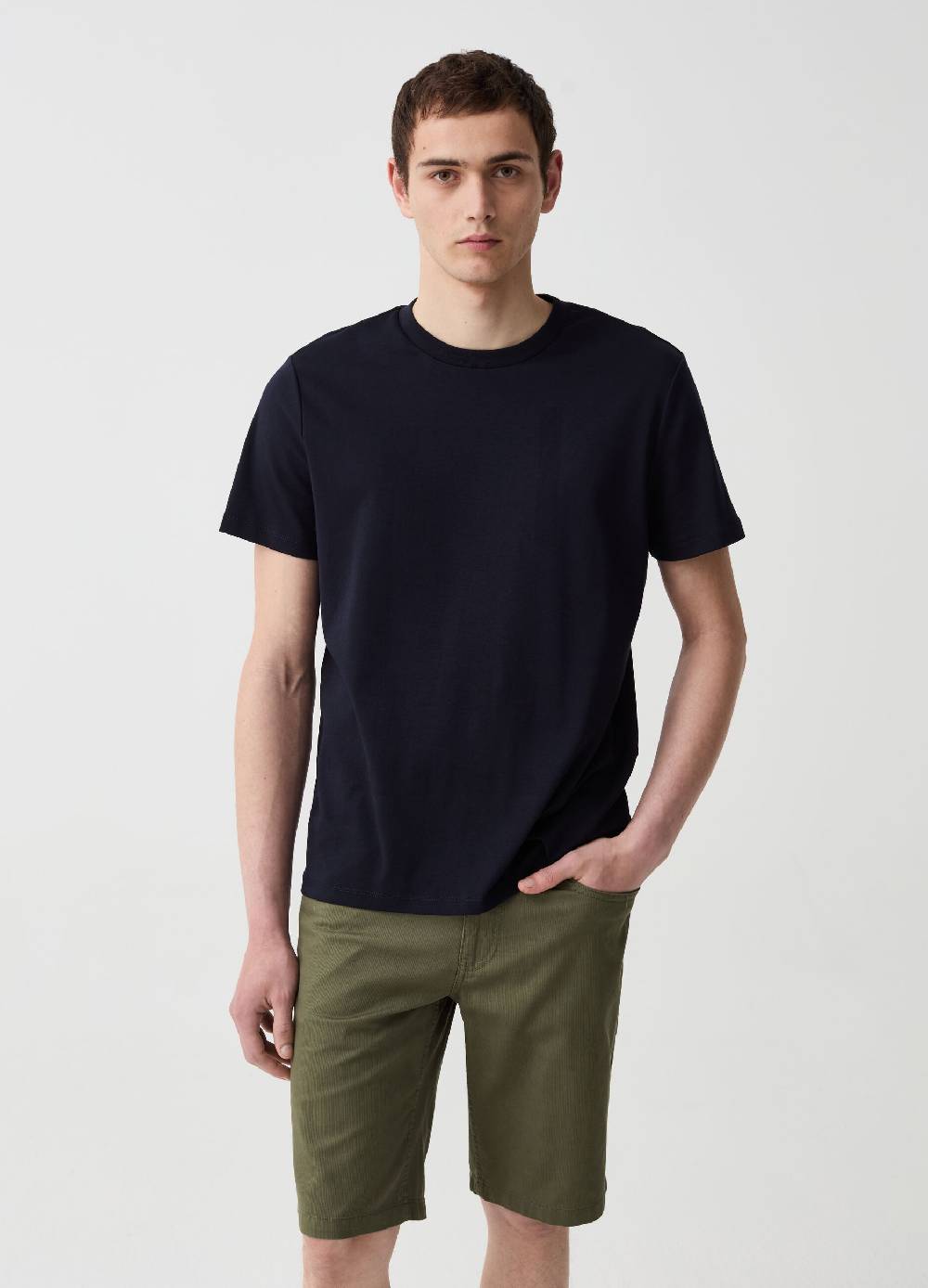 Ovs Bermuda cinque tasche in twill stretch