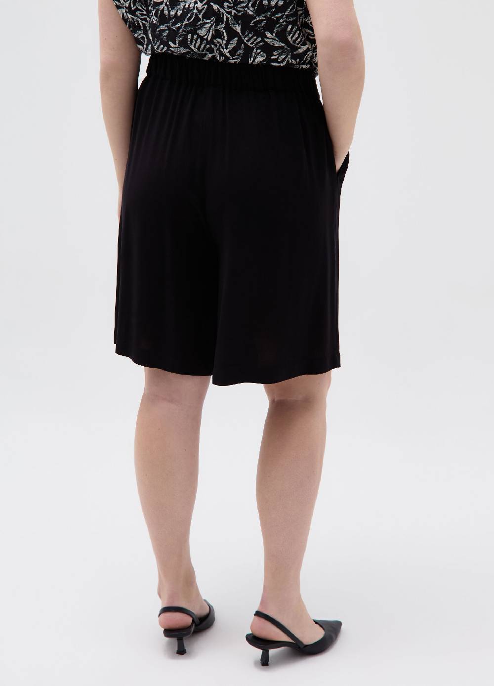 Ovs Bermuda Con Pinces E Cintura Curvy