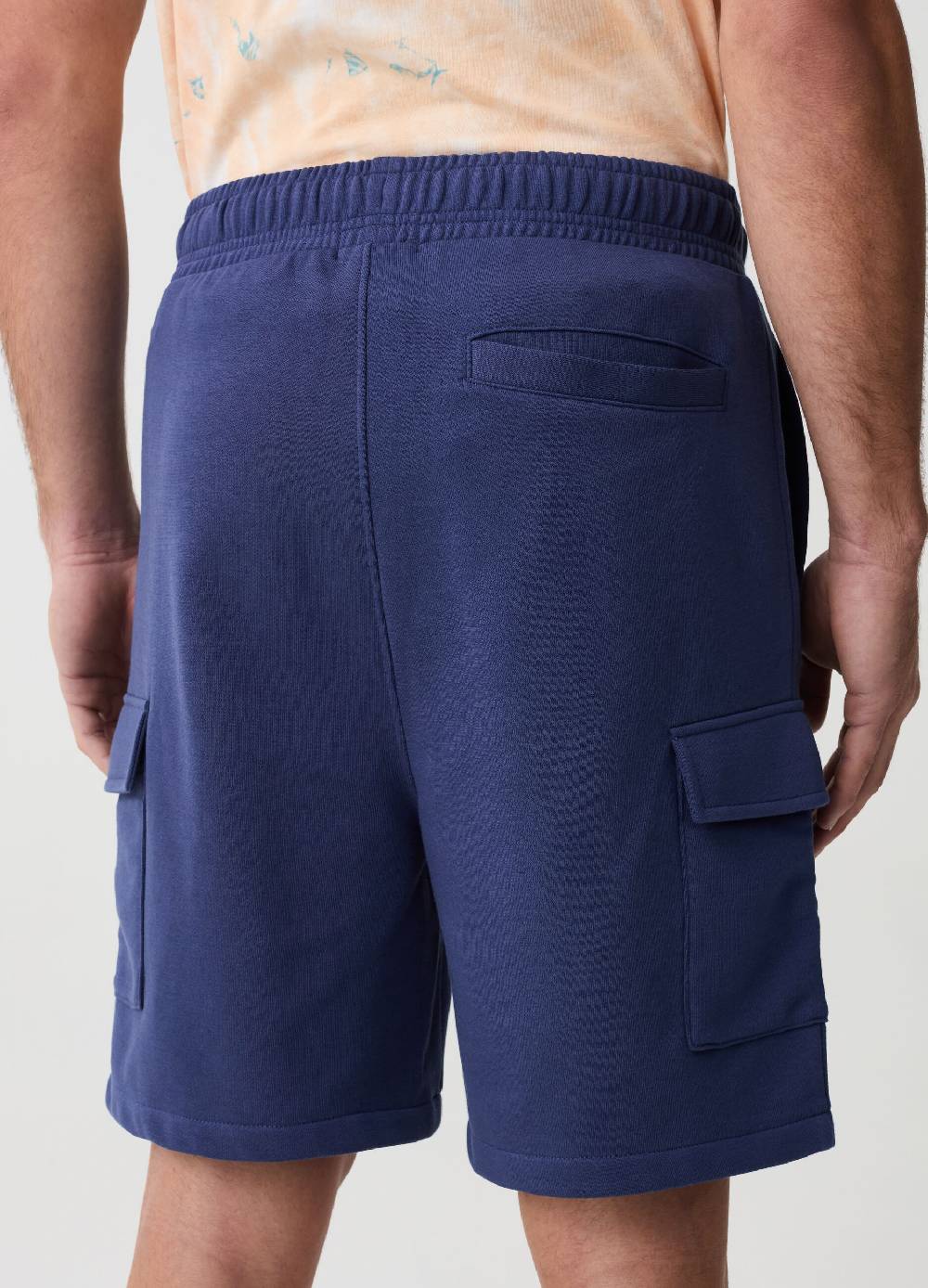 Ovs Bermuda Jogger Cargo In Felpa