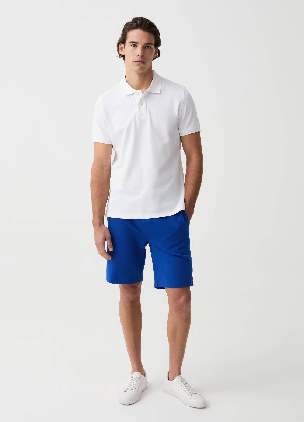Ovs Bermuda jogger con coulisse a contrasto