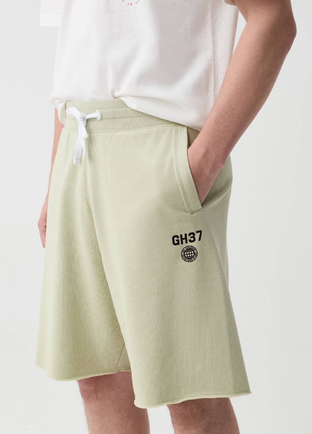 Ovs Bermuda Jogger Con Coulisse E Stampa