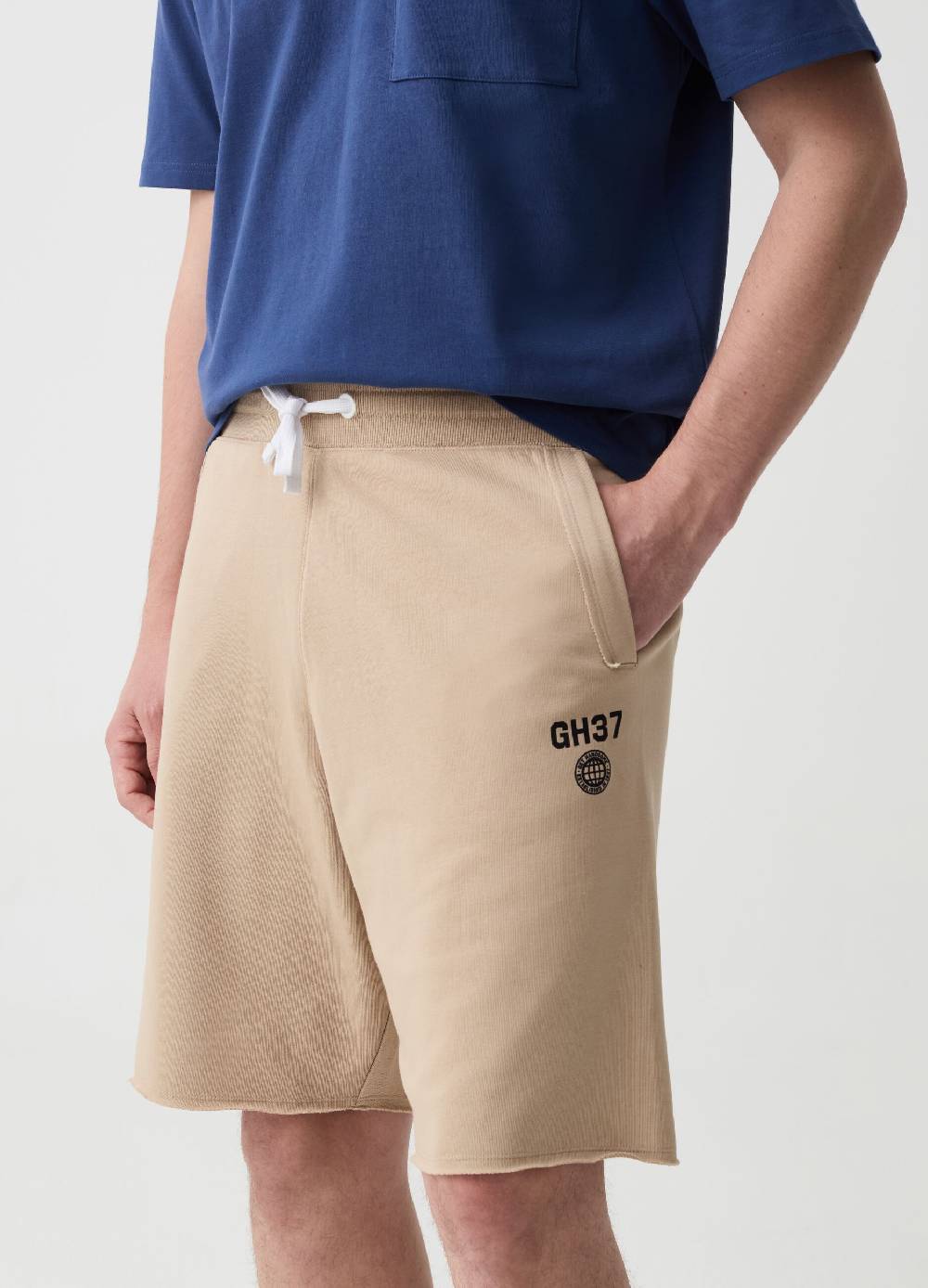 Ovs Bermuda Jogger Con Coulisse E Stampa