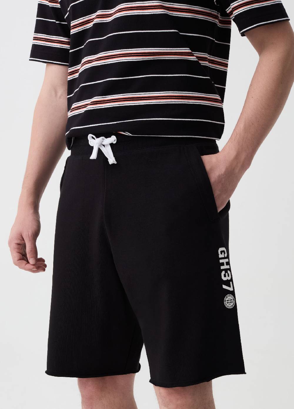 Ovs Bermuda Jogger Con Coulisse E Stampa