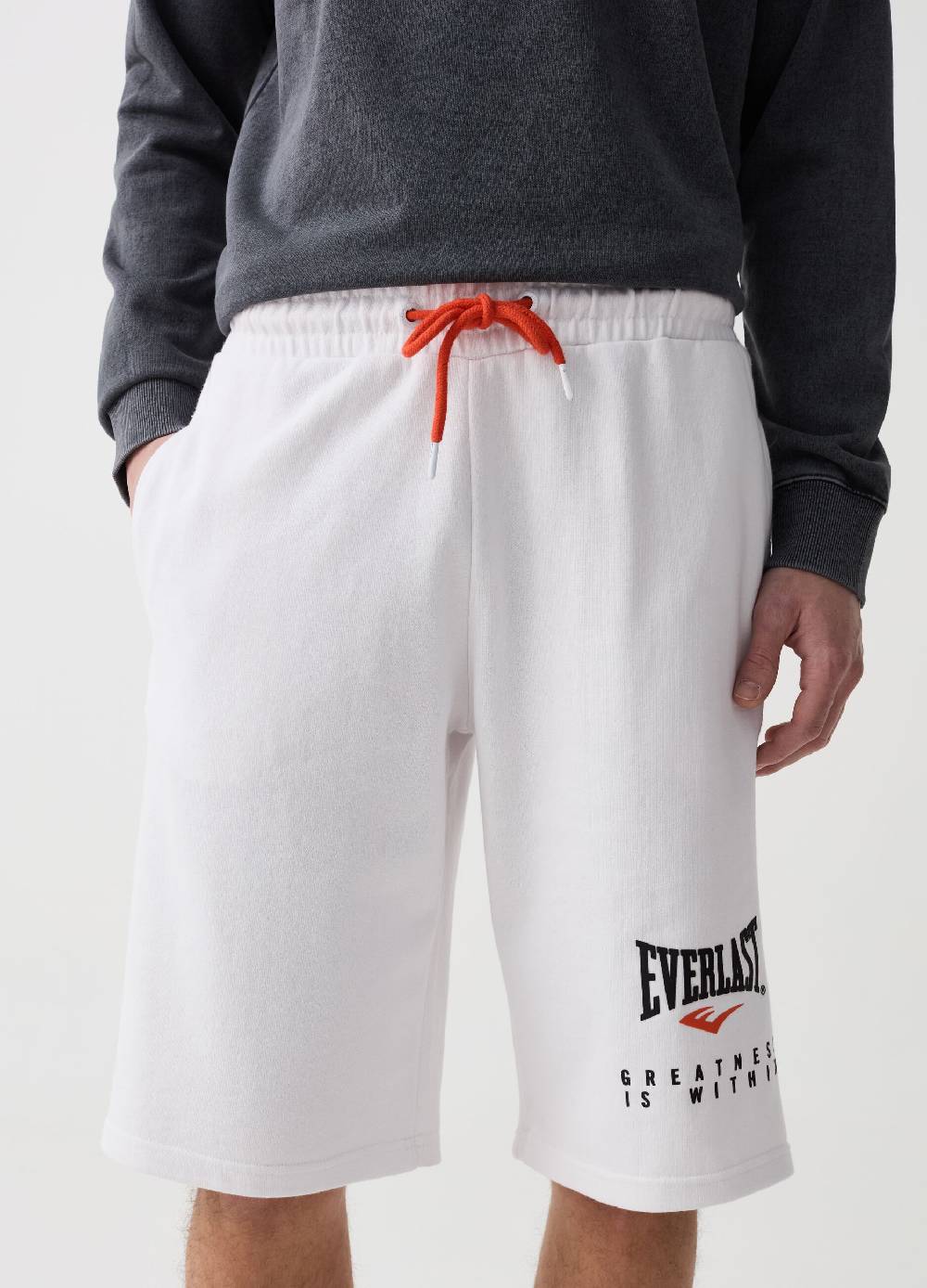Ovs Bermuda Jogger Con Coulisse Stampa Logo