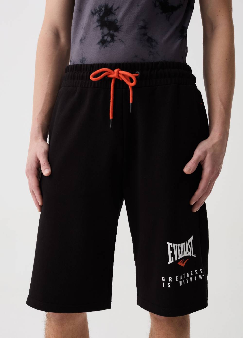 Ovs Bermuda Jogger Con Coulisse Stampa Logo