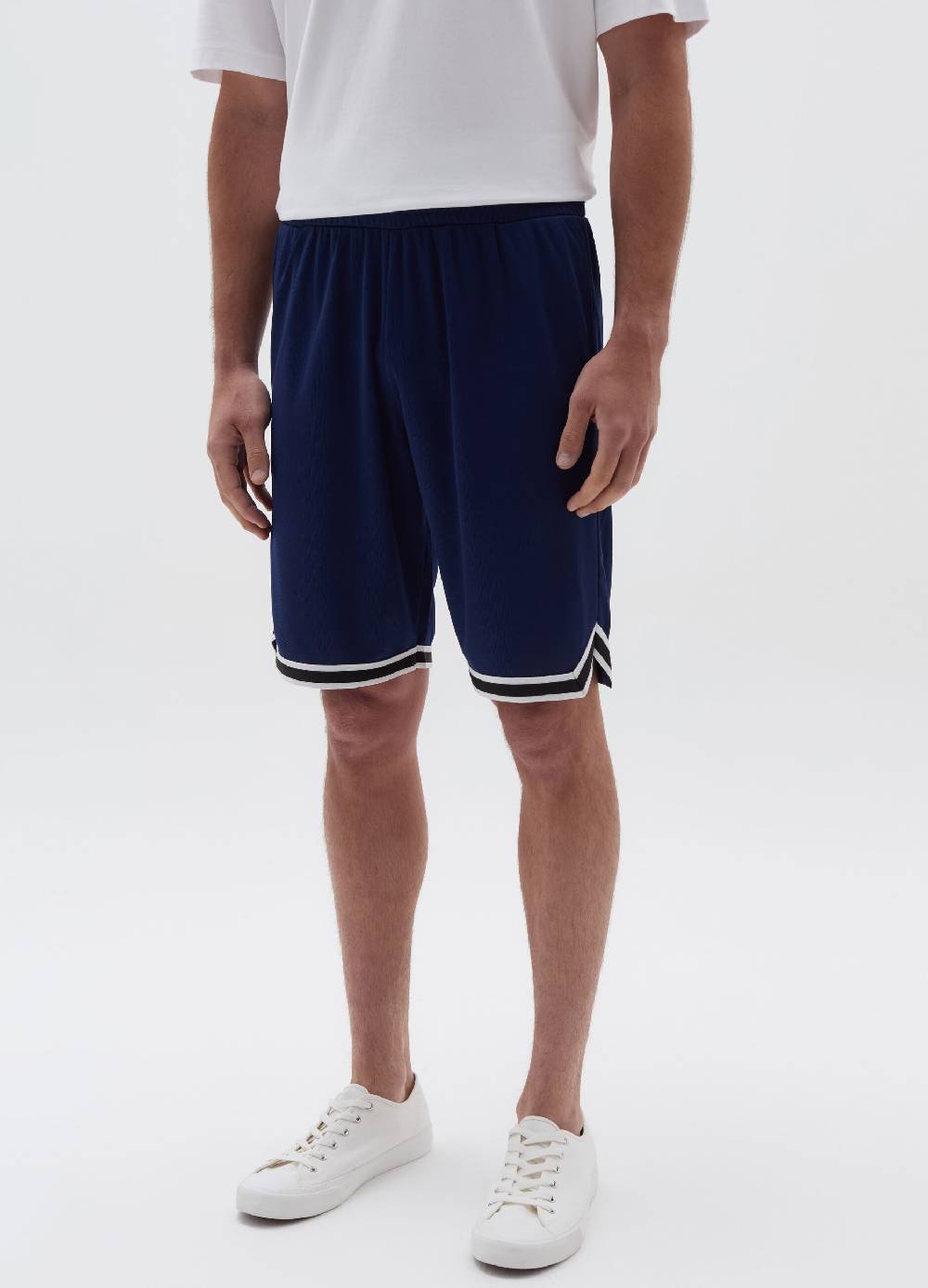 Ovs Bermuda Jogger Con Profili Rigati