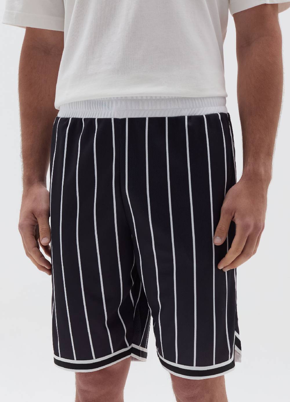 Ovs Bermuda Jogger Con Profili Rigati
