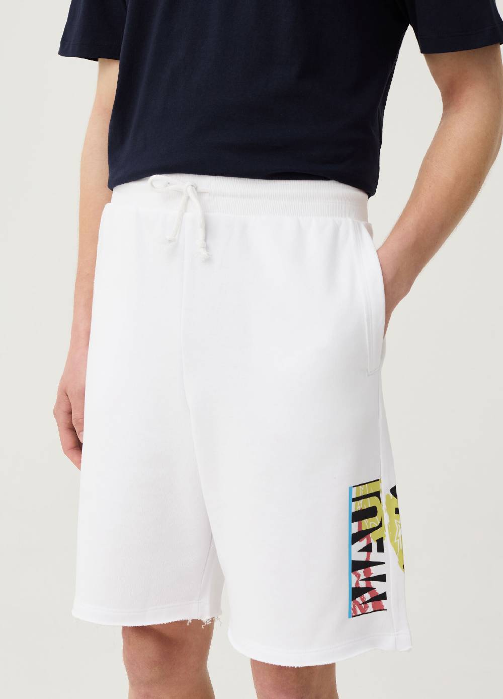 Ovs Bermuda Jogger Con Stampa