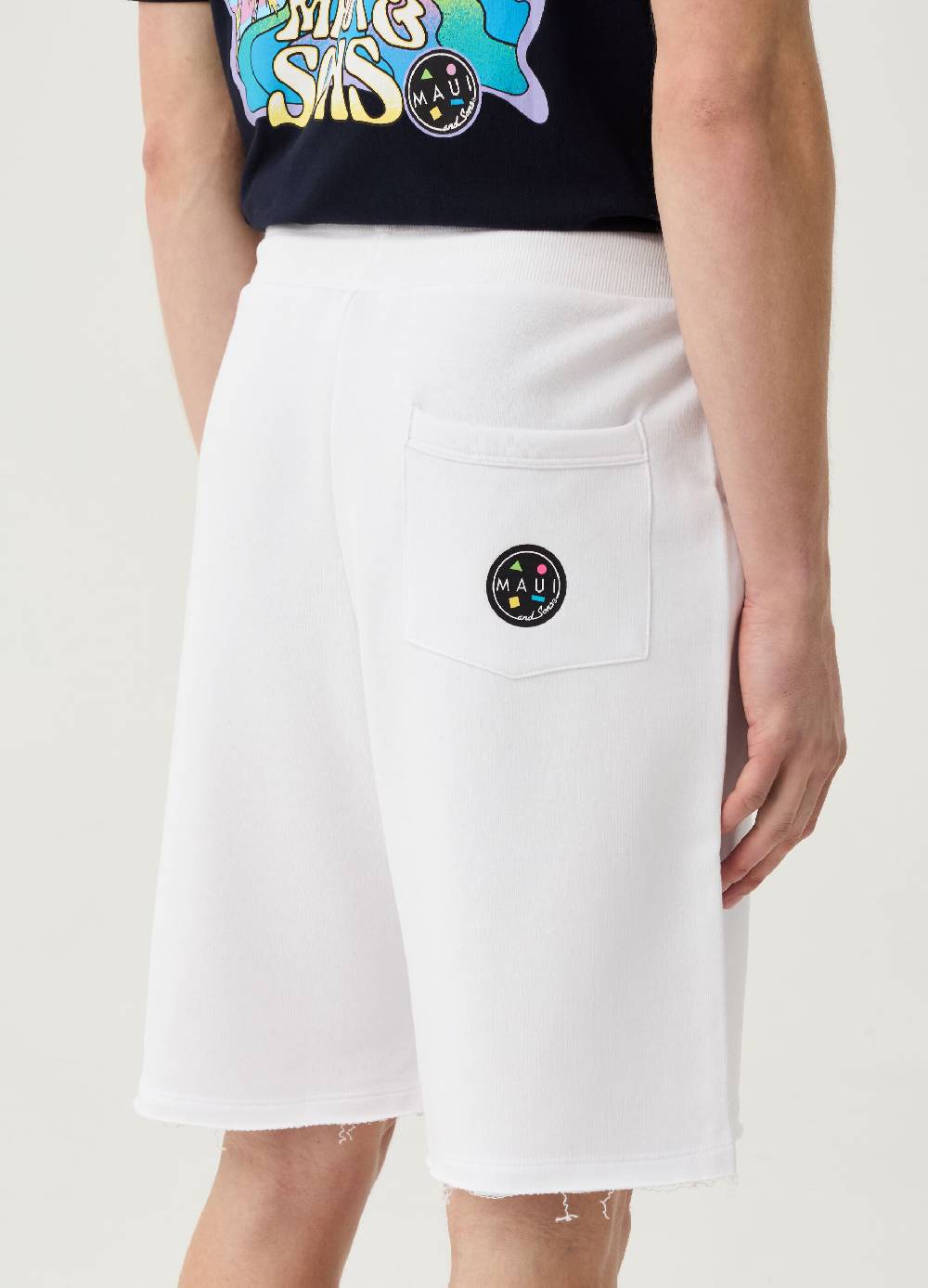 Ovs Bermuda Jogger Con Stampa