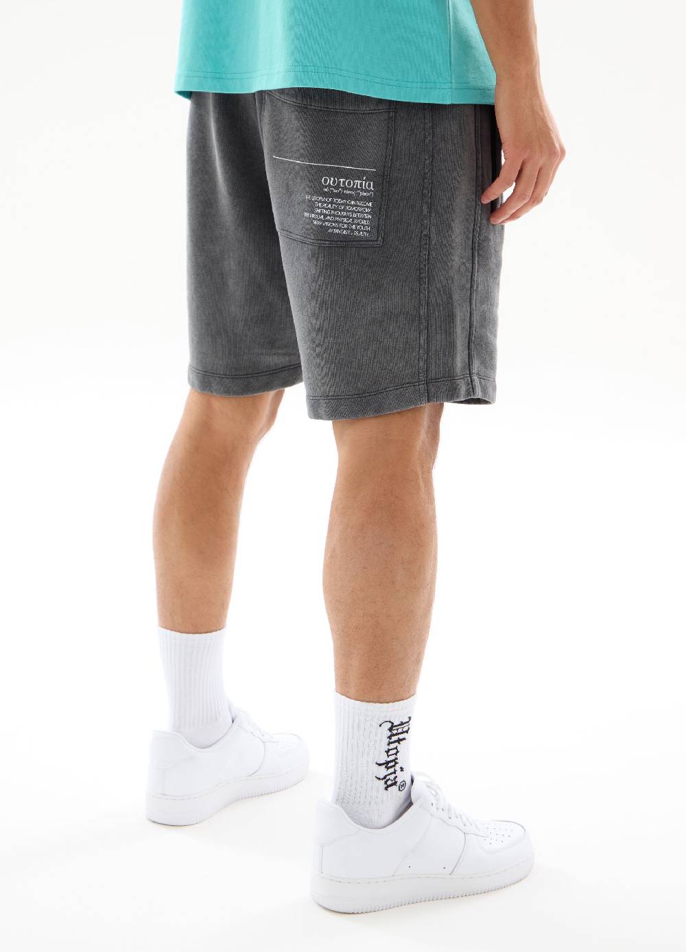 Ovs Bermuda Jogger Con Stampa UTOPJA X MARE FUORI