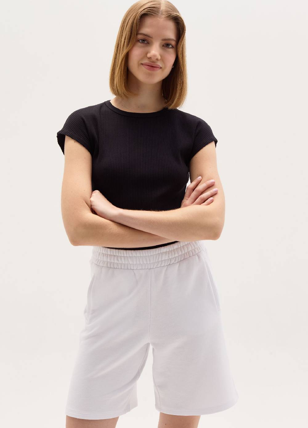 Ovs Bermuda jogger Essential in felpa