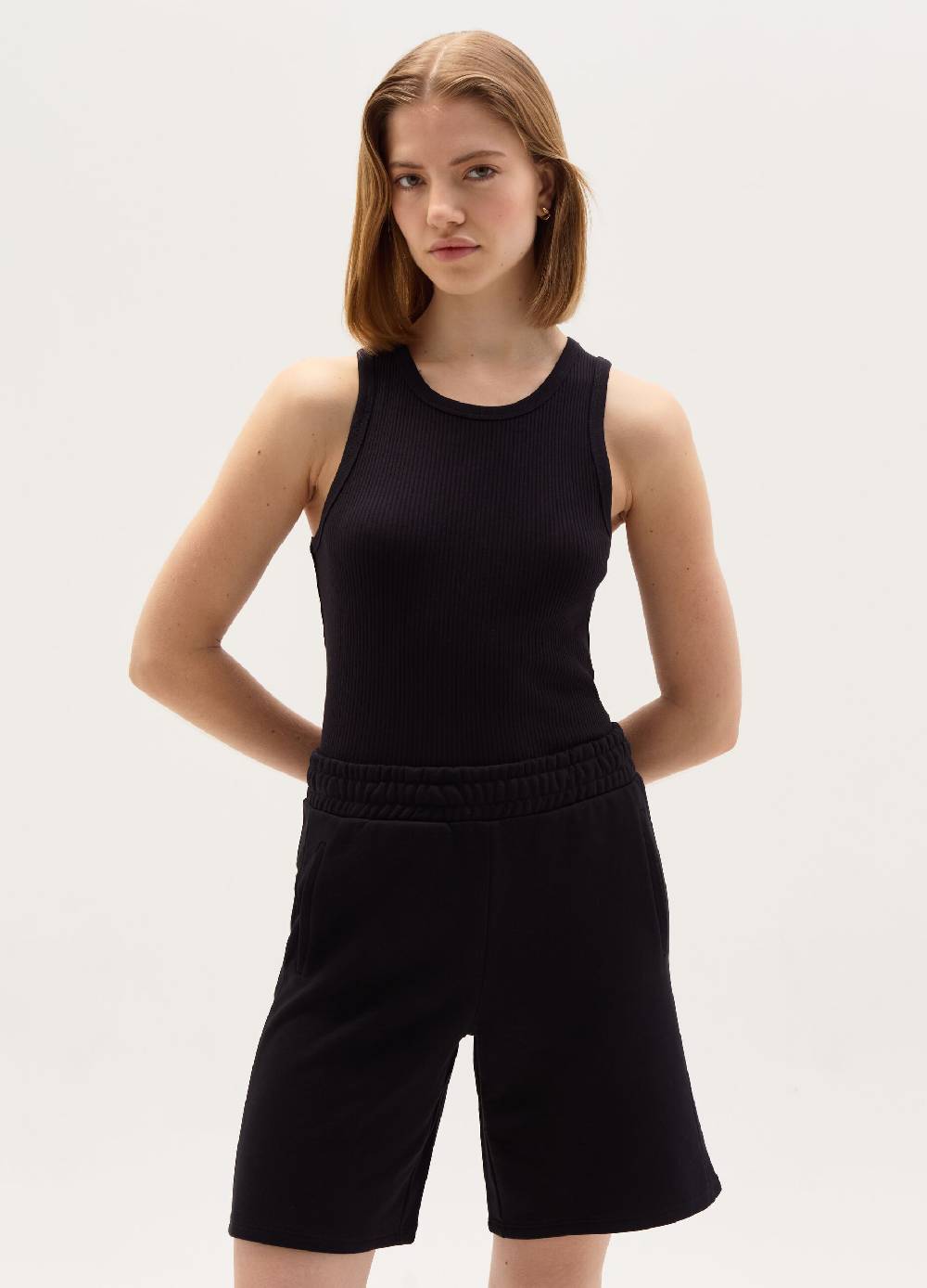 Ovs Bermuda jogger Essential in felpa