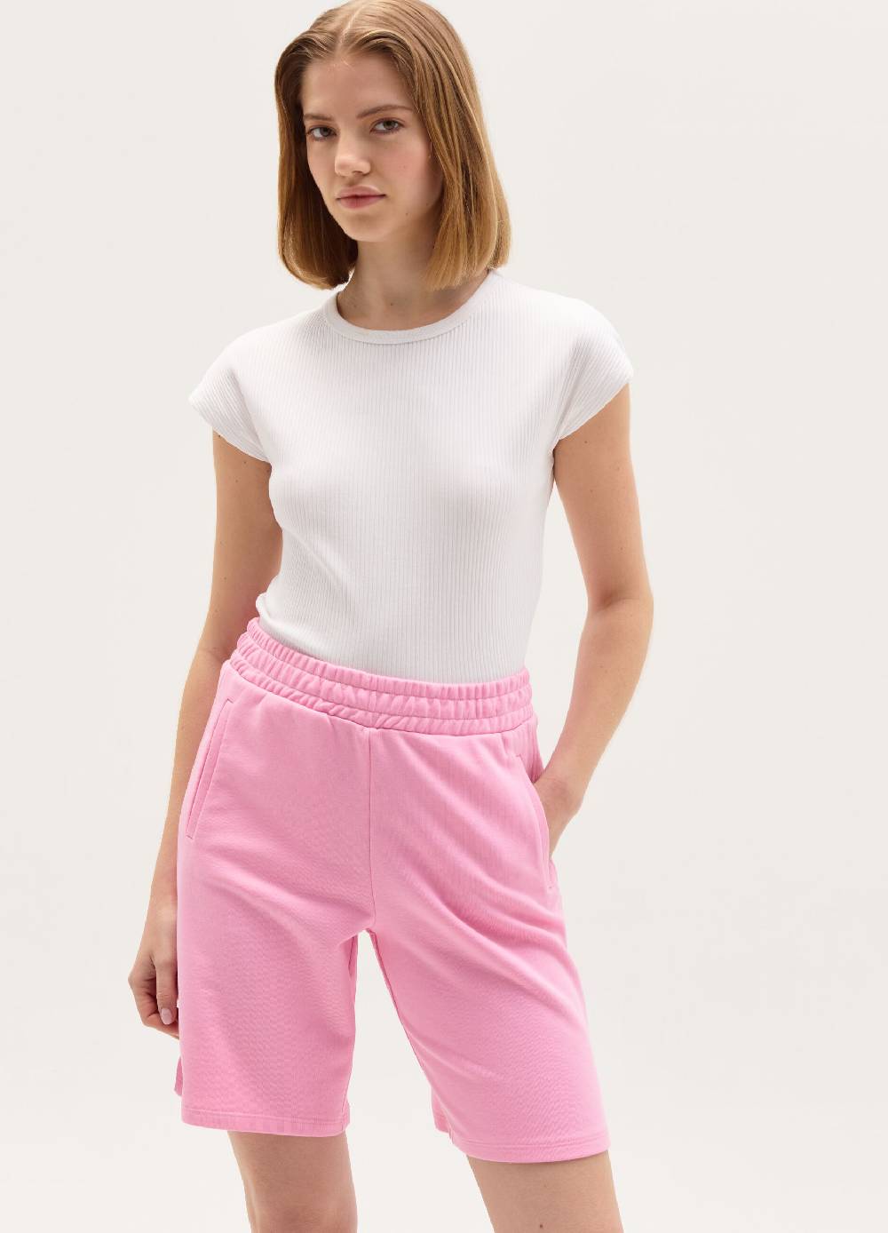 Ovs Bermuda jogger Essential in felpa