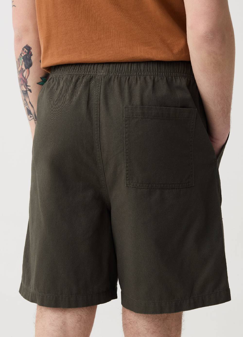 Ovs Bermuda Jogger In Cotone Con Coulisse