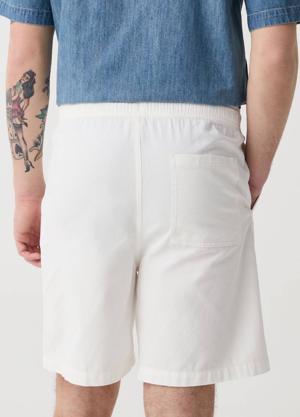 Ovs Bermuda Jogger In Cotone Con Coulisse