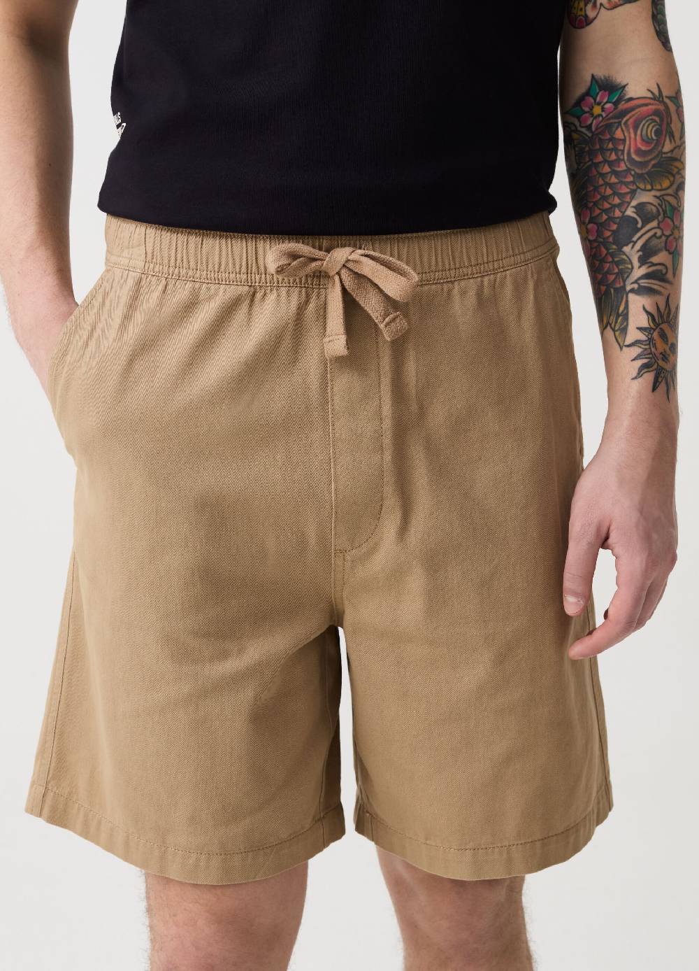 Ovs Bermuda Jogger In Cotone Con Coulisse