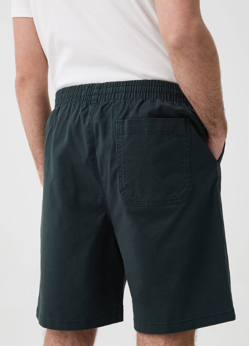 Ovs Bermuda Jogger In Cotone Stretch