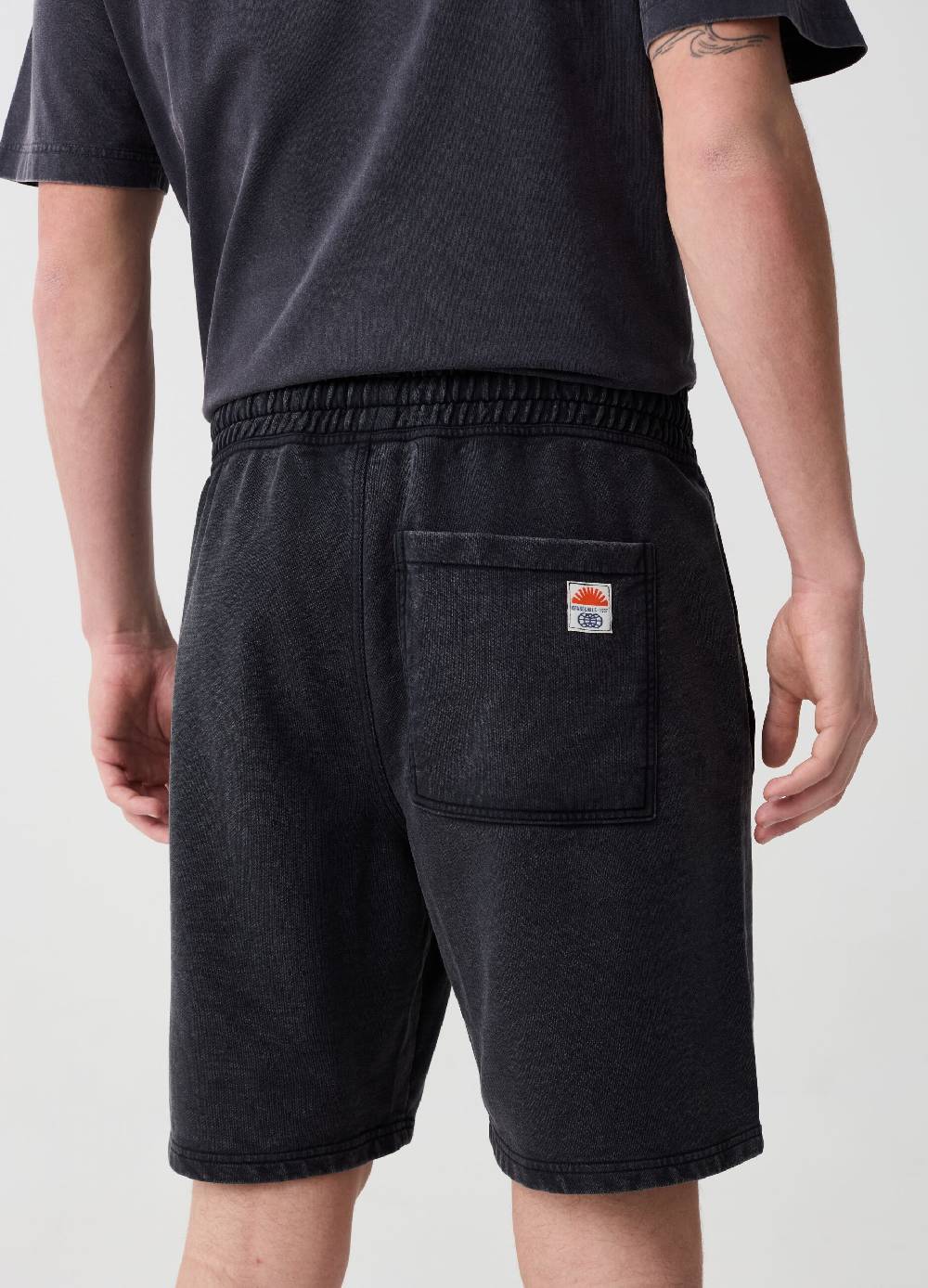 Ovs Bermuda Jogger In Felpa