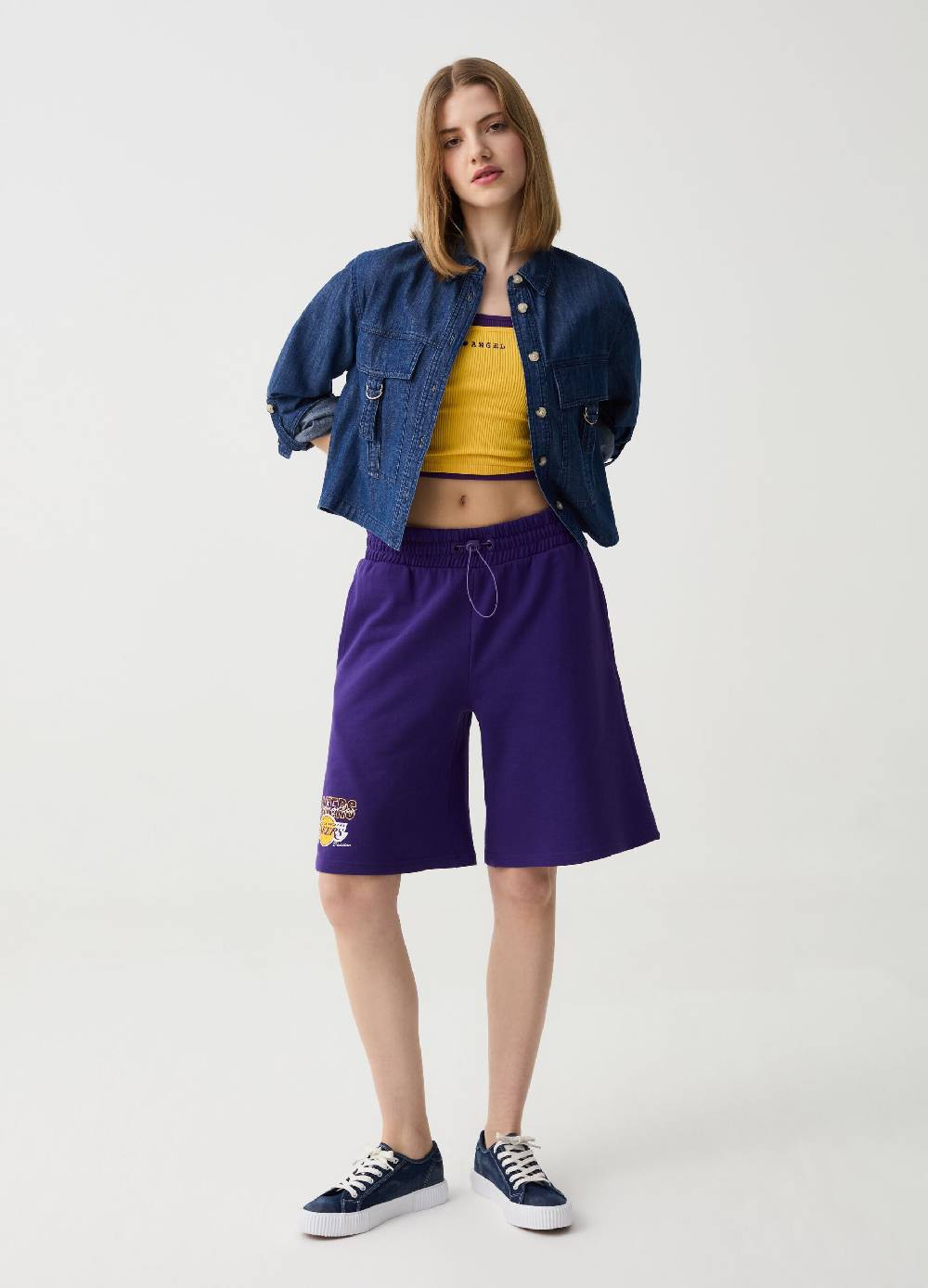 Ovs Bermuda jogger in felpa B.ANGEL X MARE FUORI