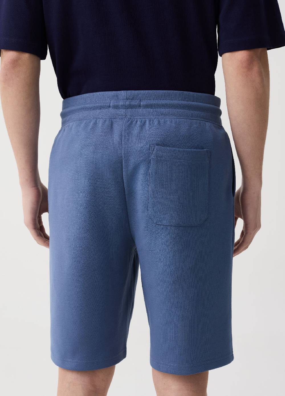 Ovs Bermuda Jogger In Felpa Con Coulisse