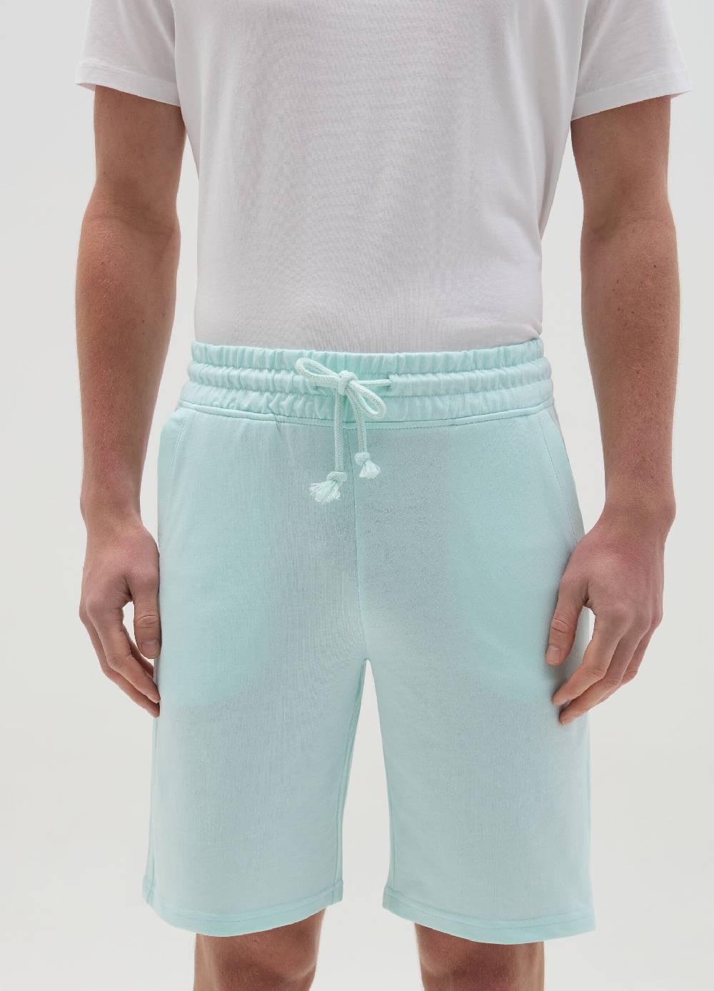 Ovs Bermuda Jogger In Felpa Con Coulisse