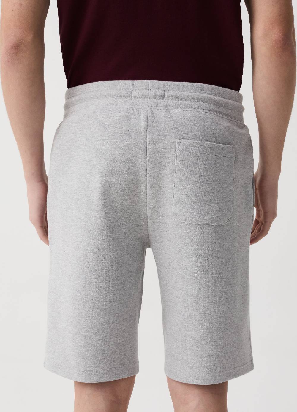 Ovs Bermuda Jogger In Felpa Con Coulisse