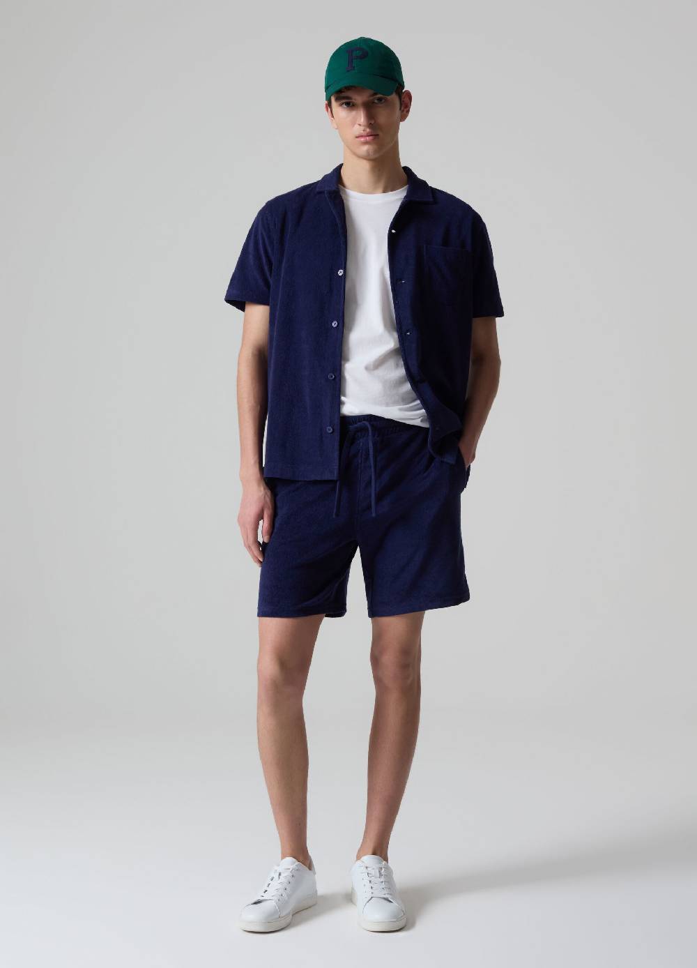 Ovs Bermuda jogger in French Terry reverse