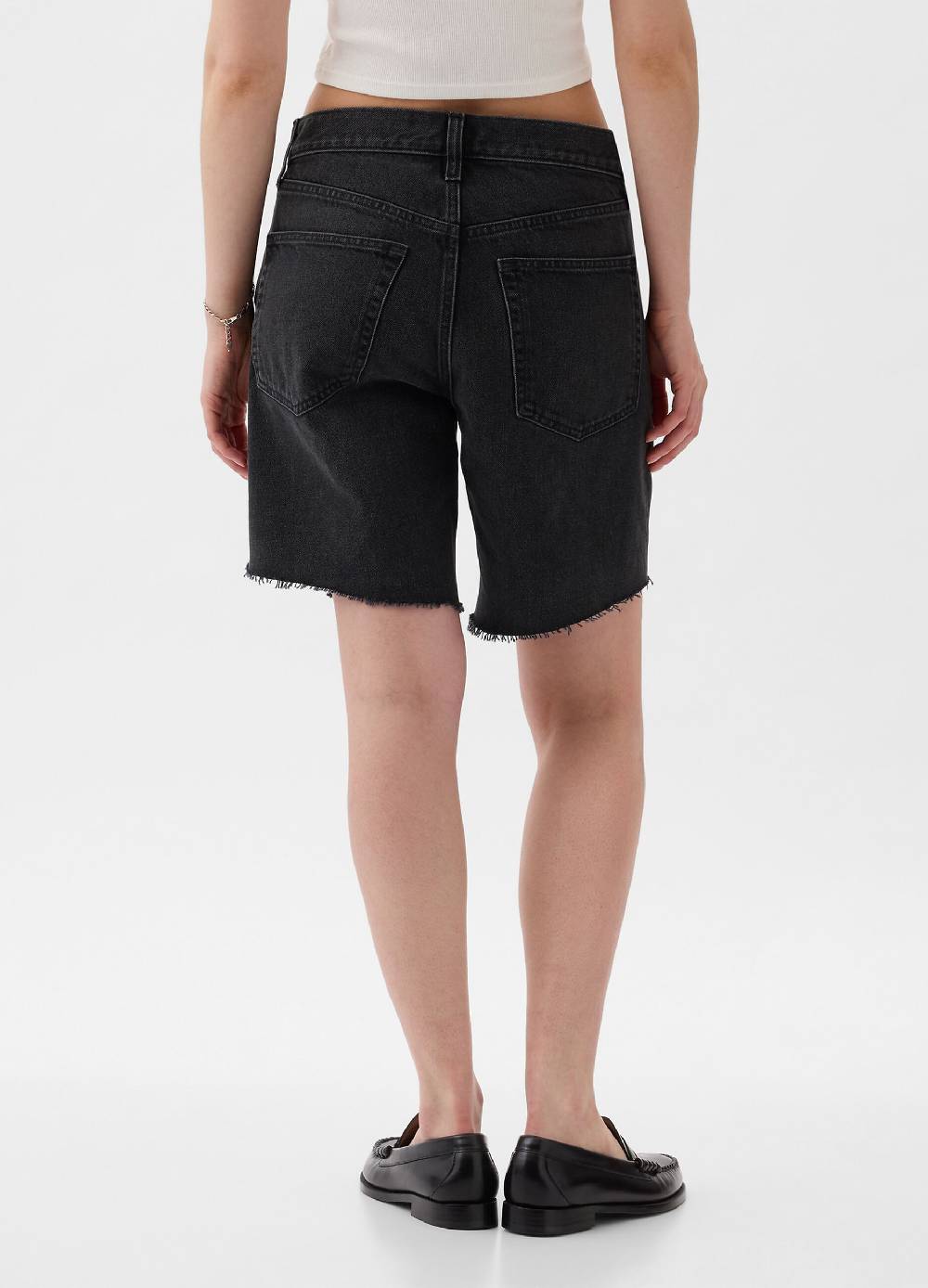 Ovs Bermuda Loose Fit In Denim A Vita Media