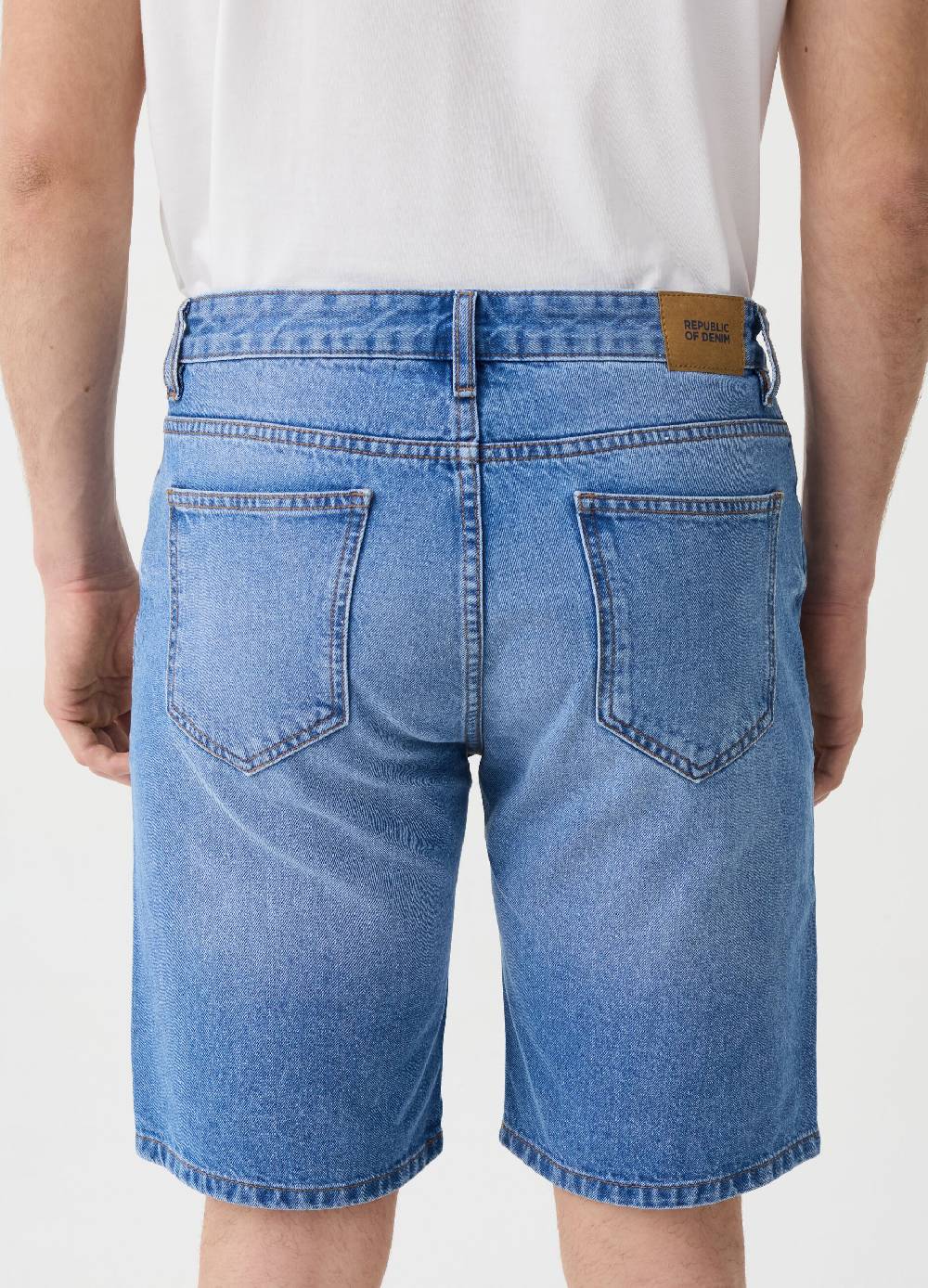 Ovs Bermuda Regular Fit In Denim