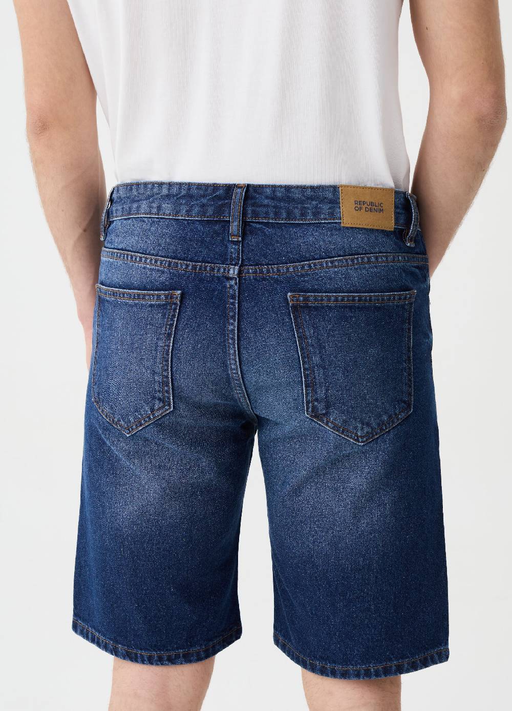 Ovs Bermuda Regular Fit In Denim