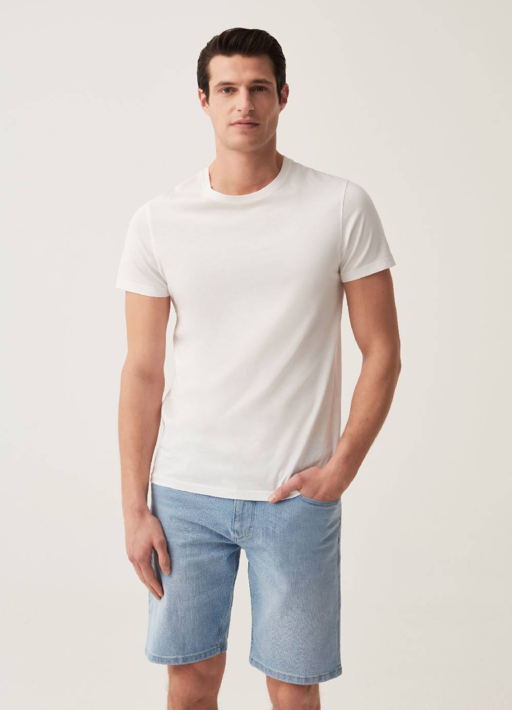Ovs Bermuda regular fit in denim stretch