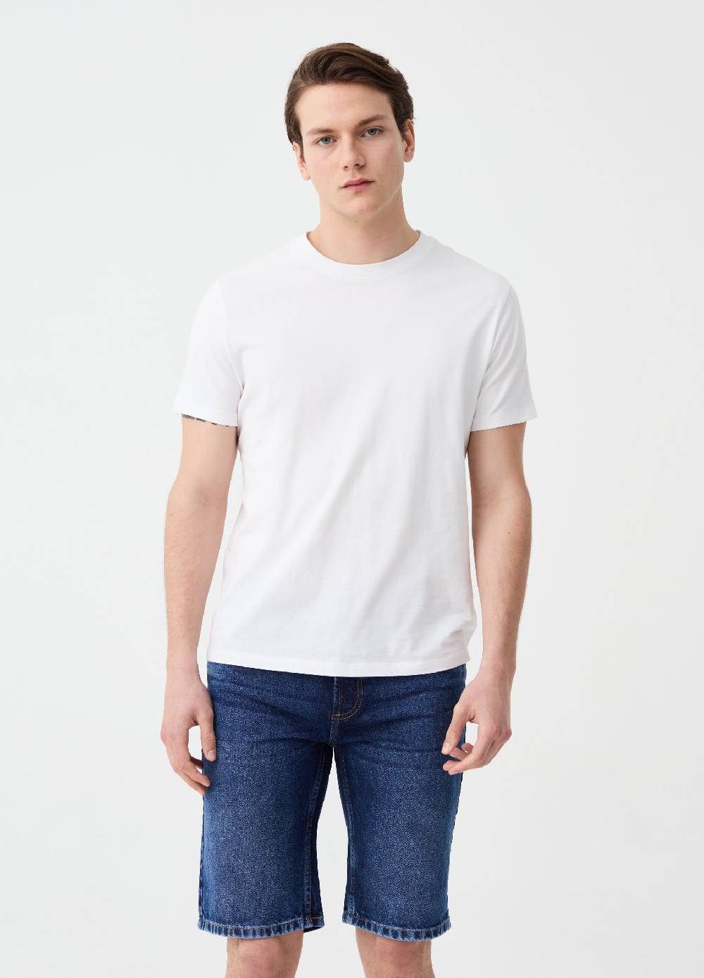 Ovs Bermuda slim fit in denim