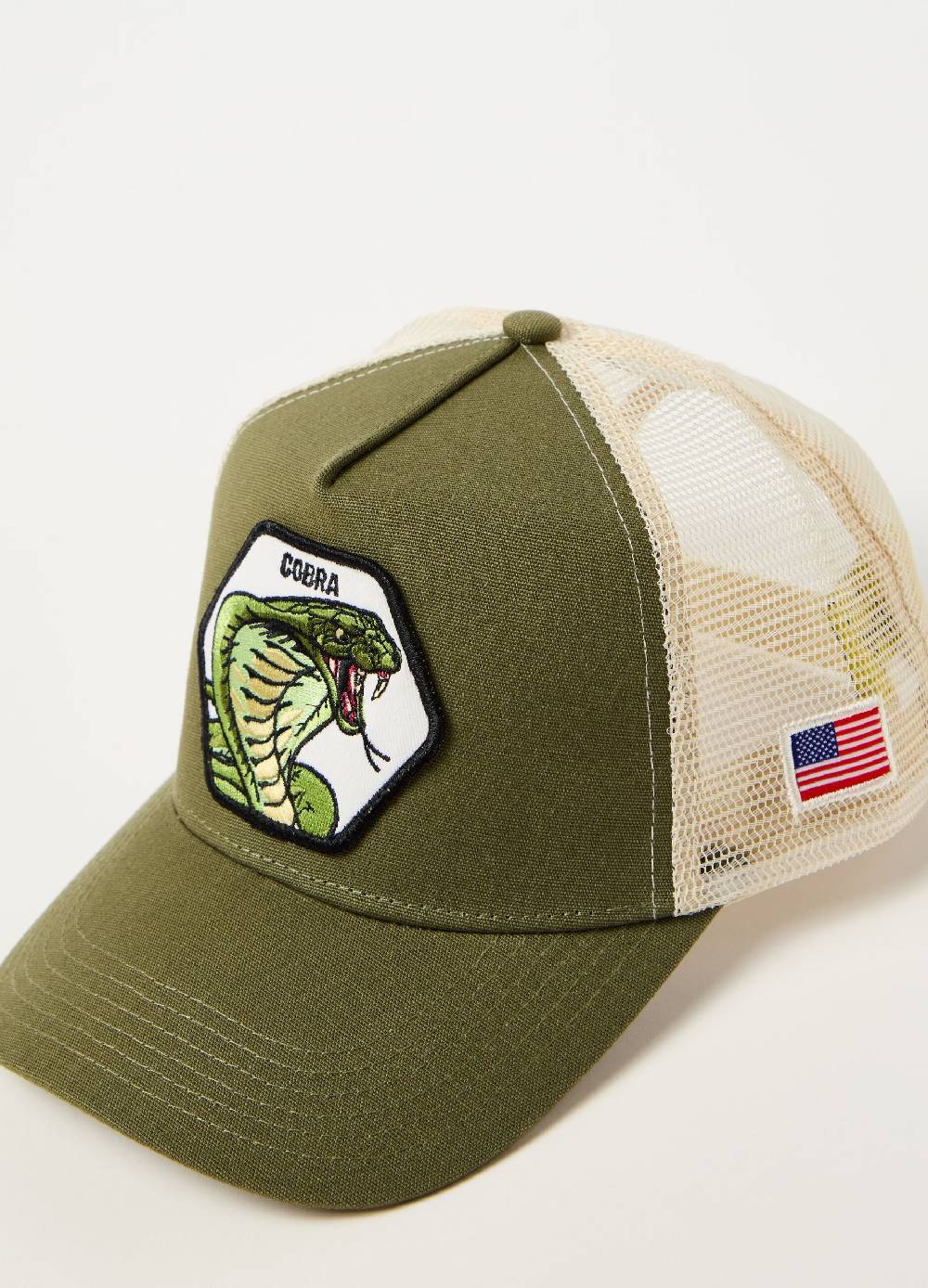 Ovs Berretto Da Baseball Con Patch Cobra