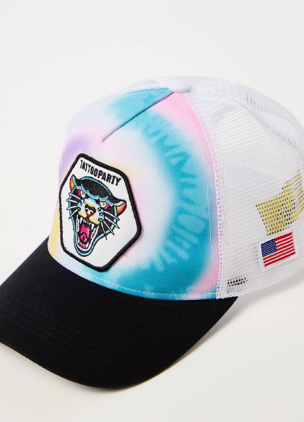 Ovs Berretto Da Baseball Con Patch Tigre Tattoo