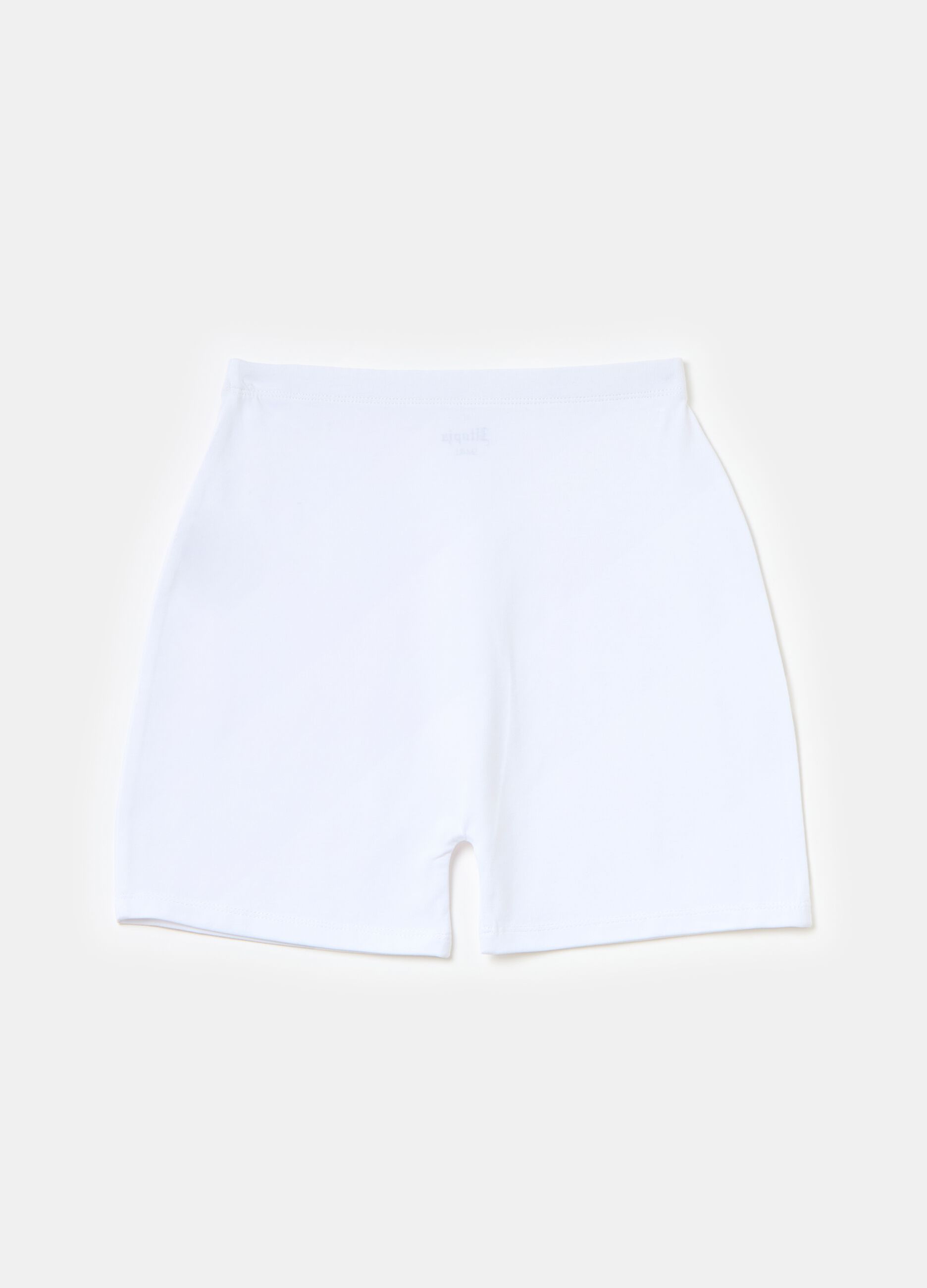 Ovs Biker Shorts White