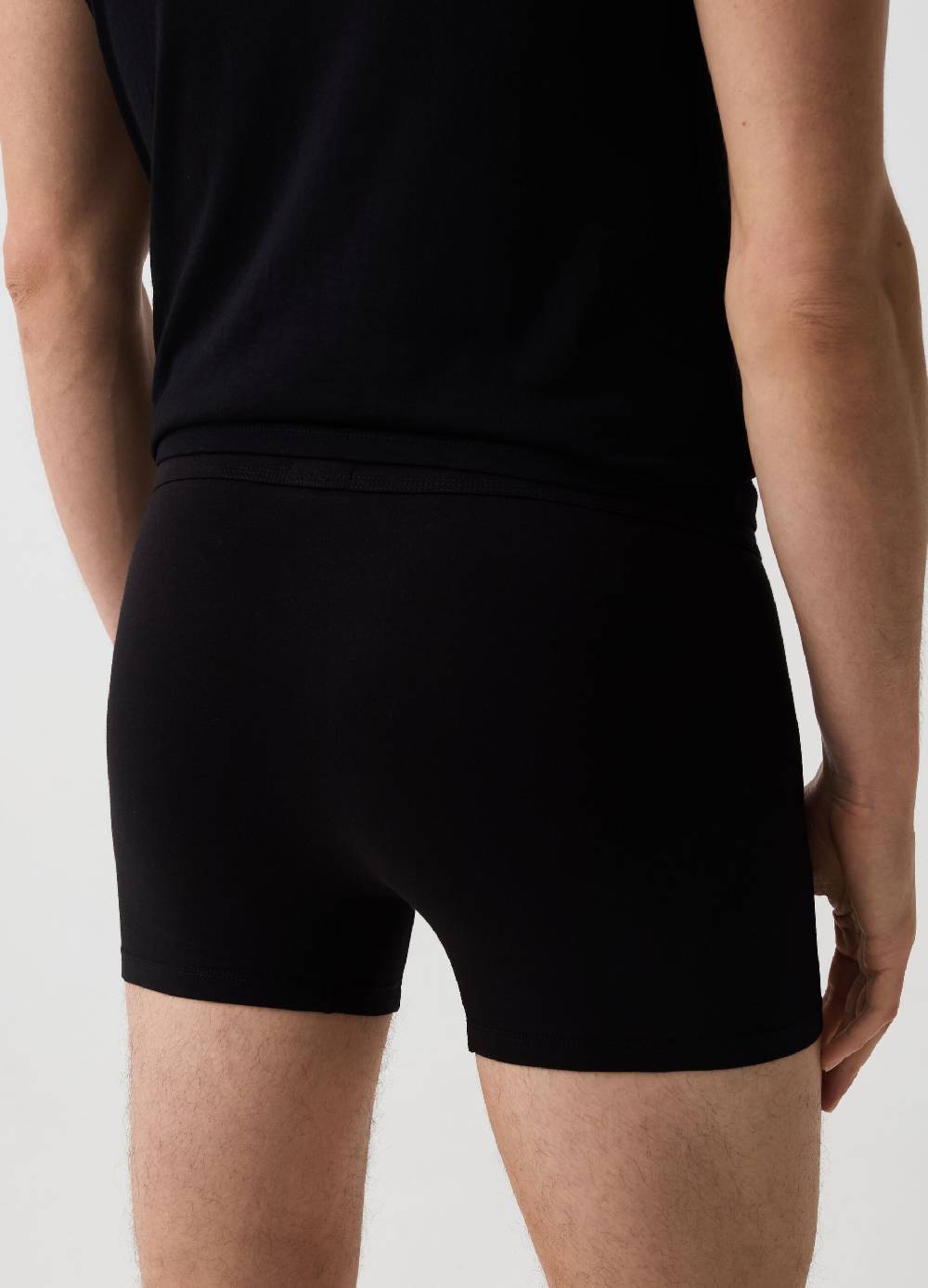 Ovs Bipack Boxer Midi In Cotone Supima Stretch