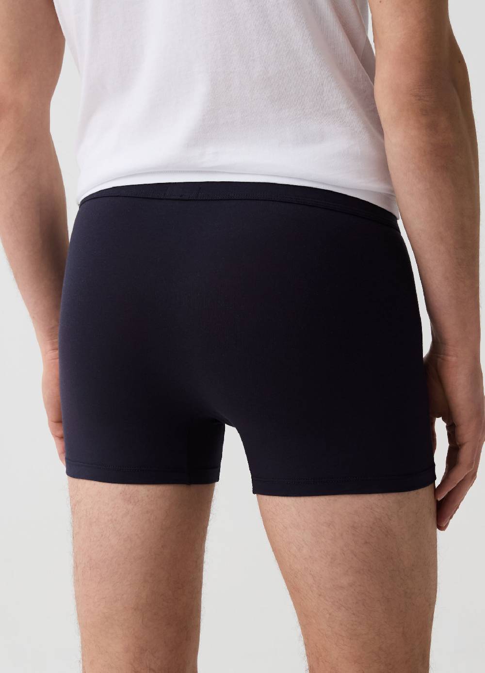 Ovs Bipack Boxer Midi In Cotone Supima Stretch