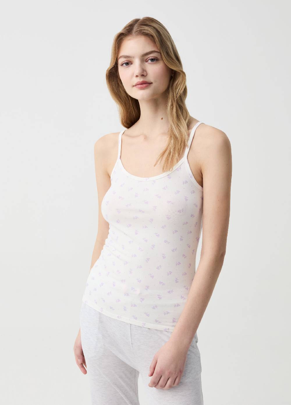 Ovs Bipack canotte in cotone bio stretch