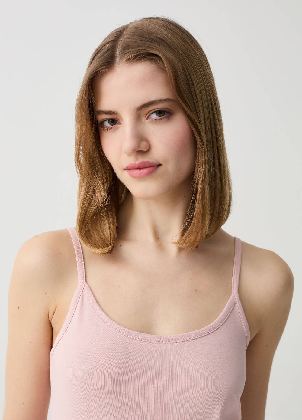 Ovs Bipack Canotte In Cotone Bio Stretch