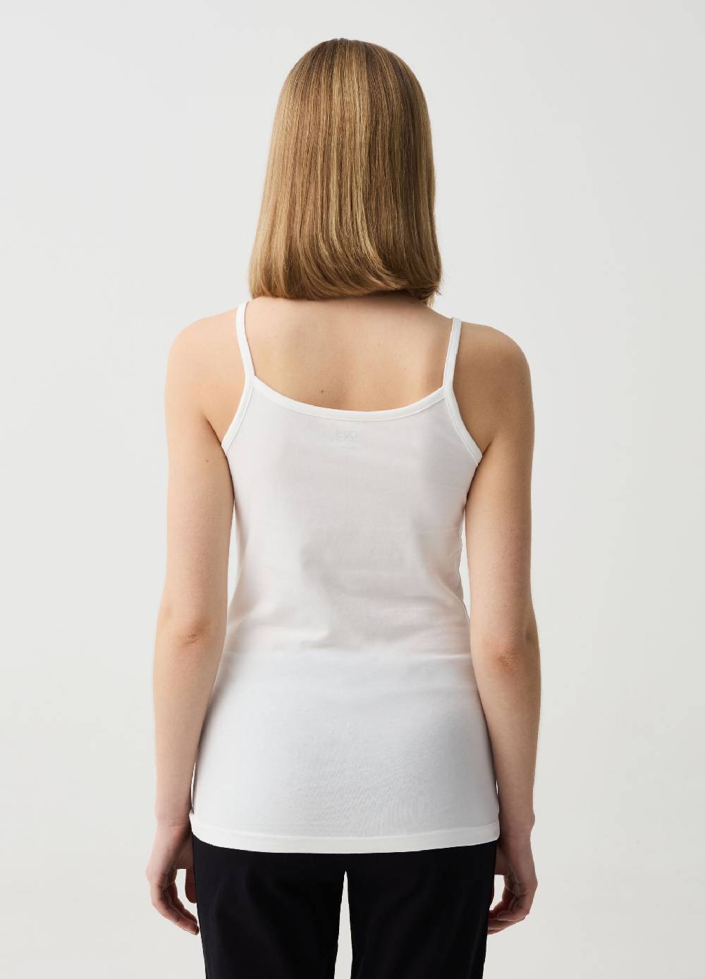 Ovs Bipack Canotte In Cotone Bio Stretch