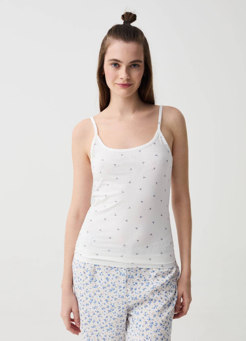 Ovs Bipack Canotte In Cotone Bio Stretch Fantasia