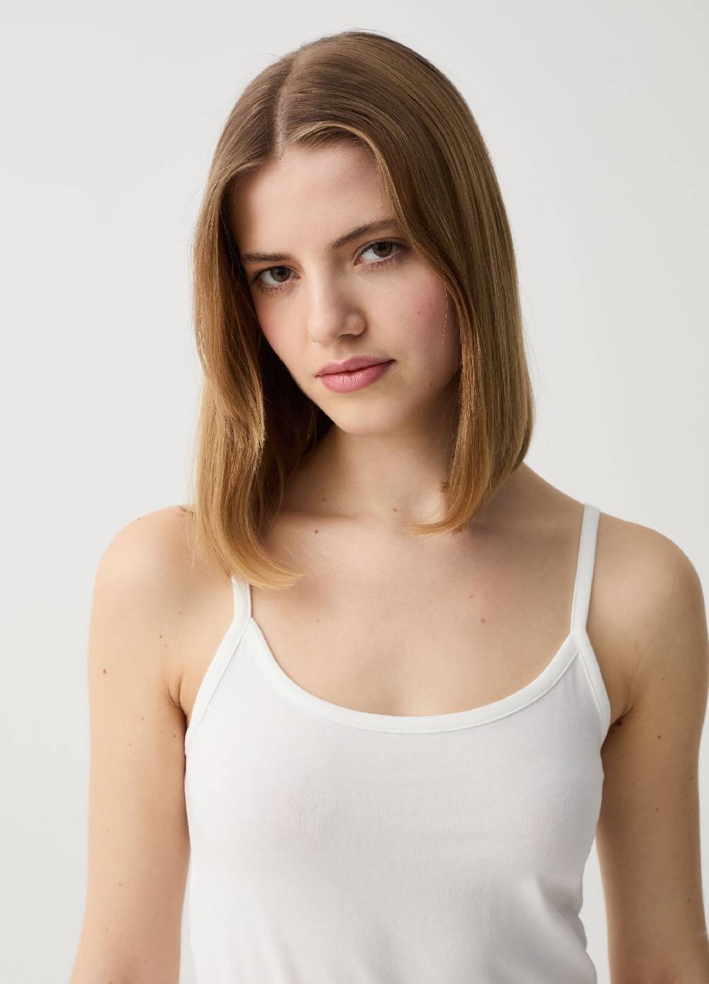 Ovs Bipack canotte in cotone bio stretch