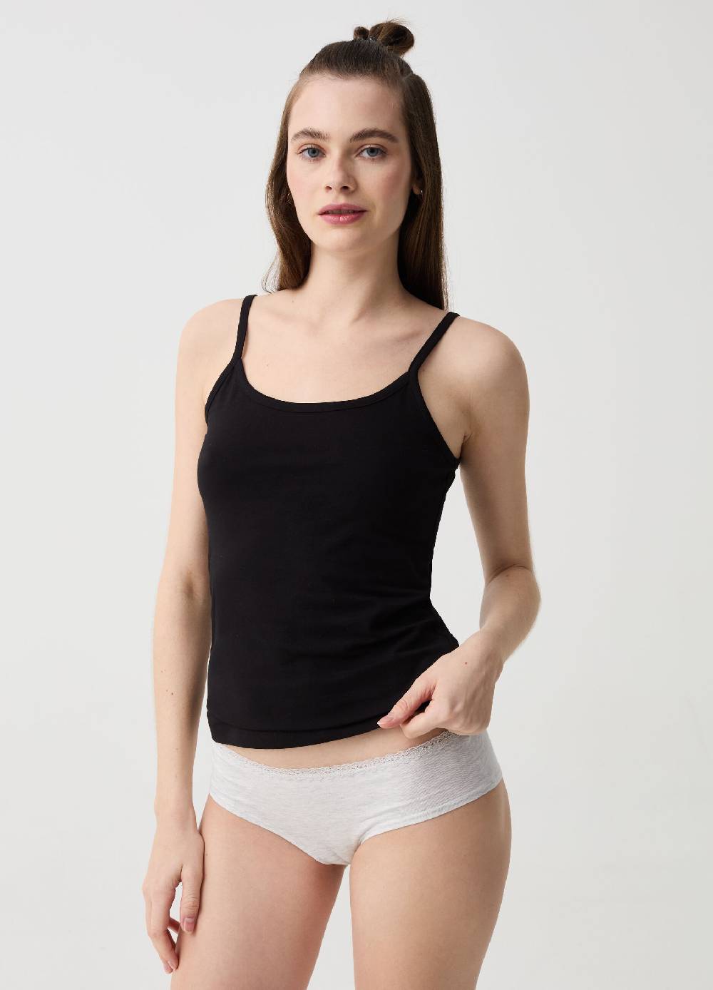 Ovs Bipack culotte con profilo in pizzo