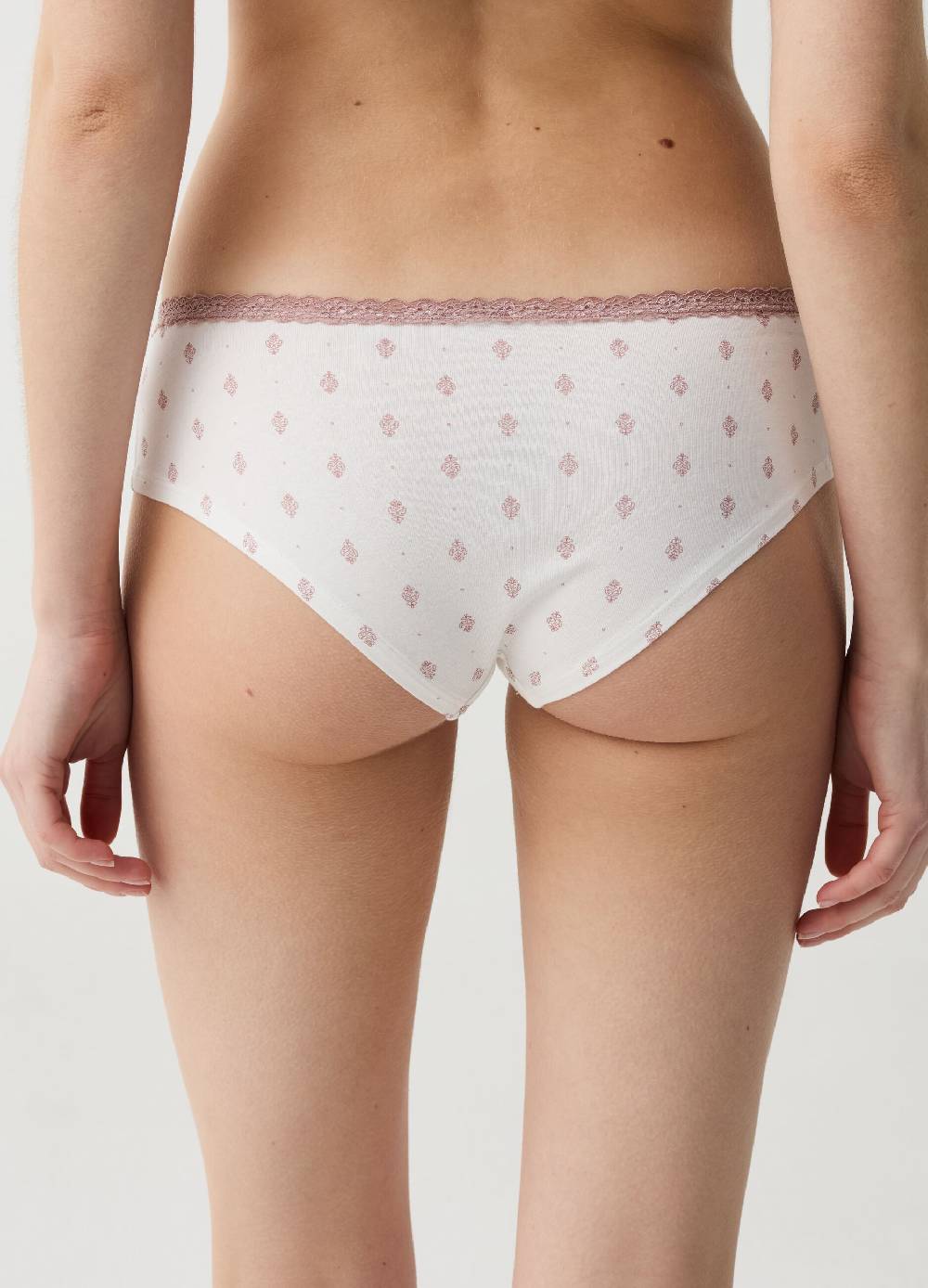 Ovs Bipack Culotte In Cotone Bio Stretch Fantasia