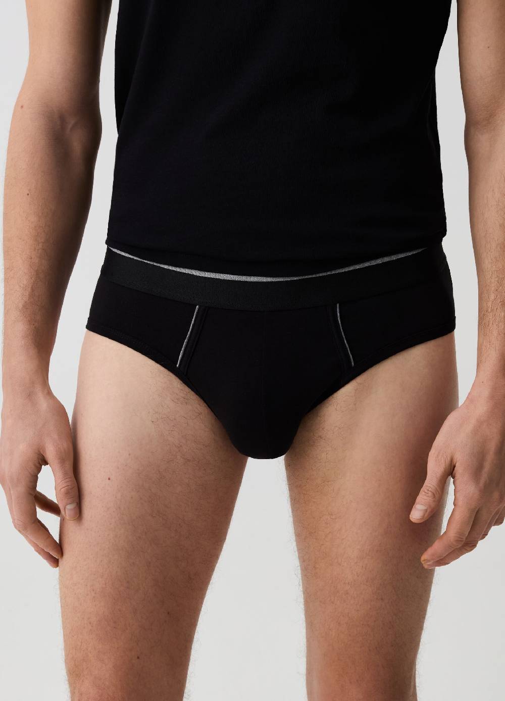 Ovs Bipack Slip Con Piping A Contrasto