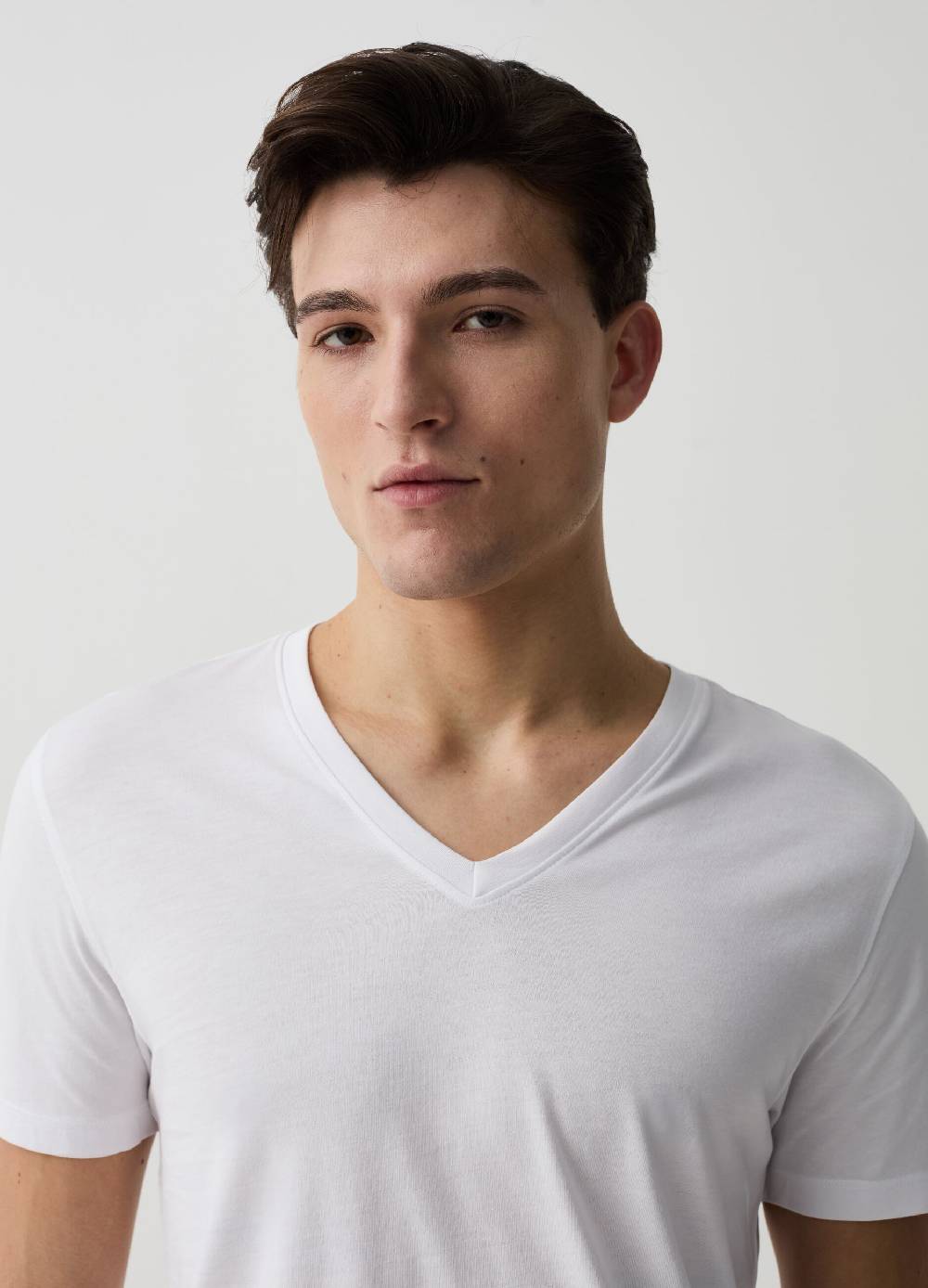 Ovs Bipack T-shirt Intime Con Scollo A V