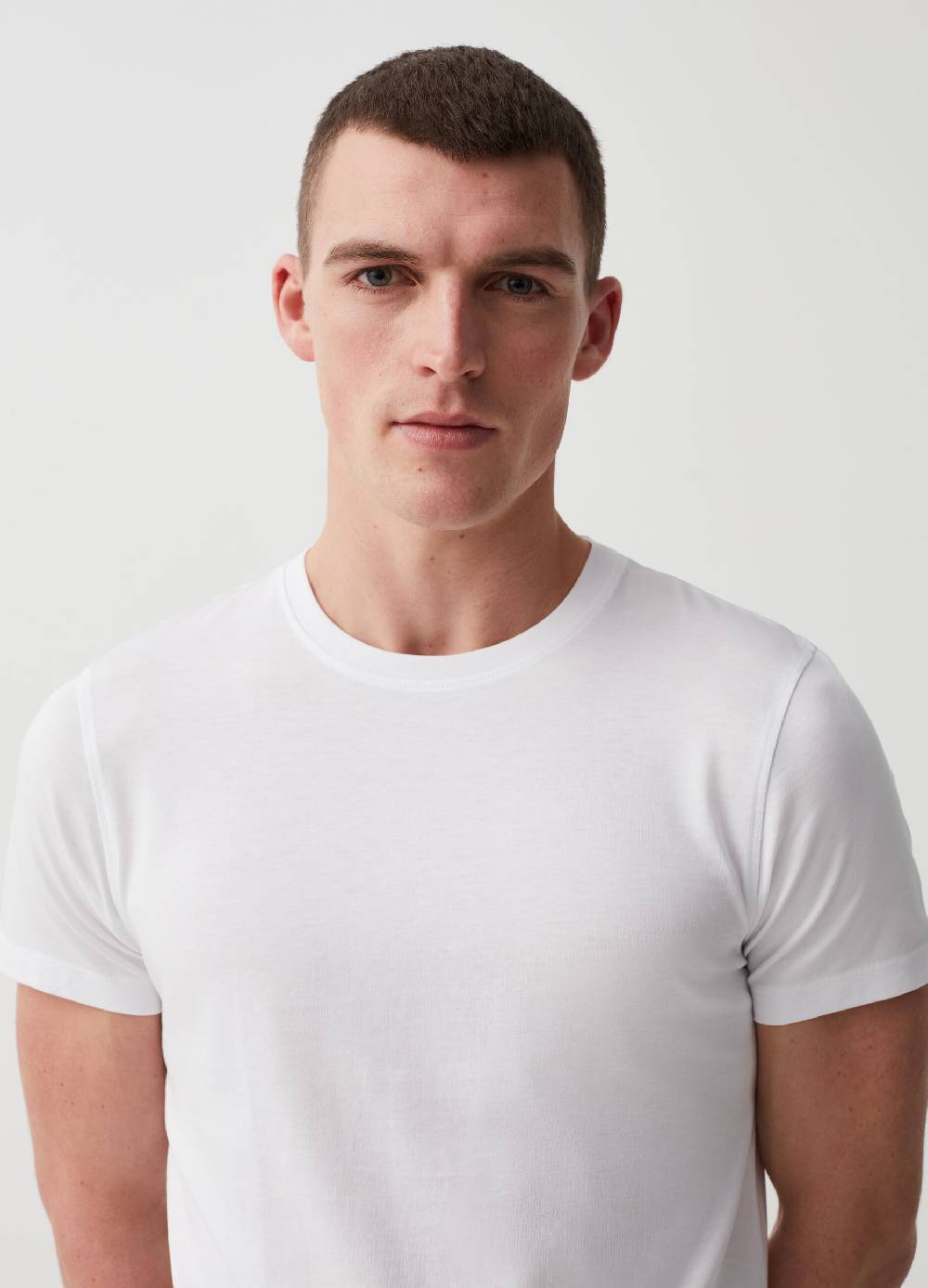 Ovs Bipack T-shirt Intime In Cotone Supima
