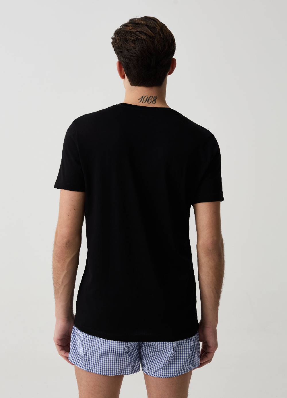 Ovs Bipack T-shirt Intime In Cotone Supima