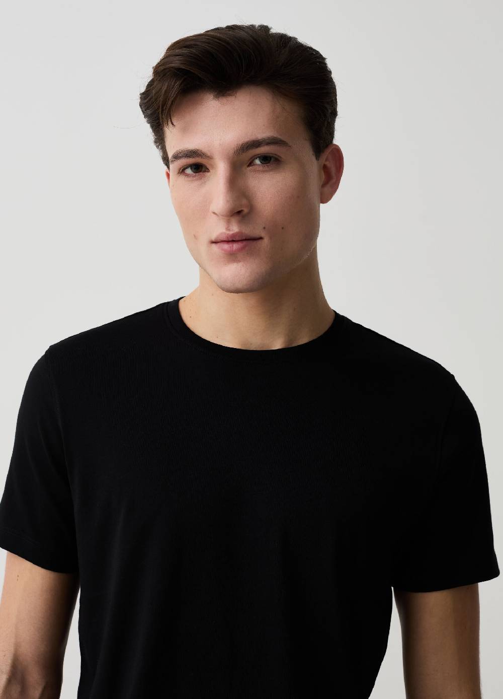 Ovs Bipack T-shirt Intime In Cotone Supima