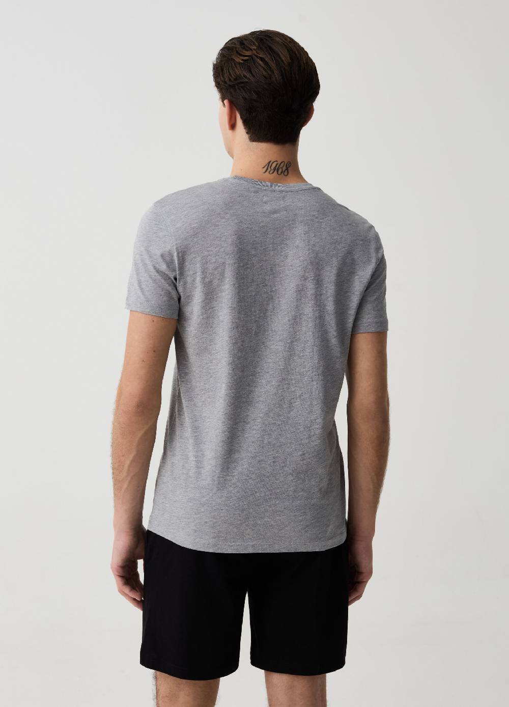 Ovs Bipack T-shirt Intime In Cotone Supima